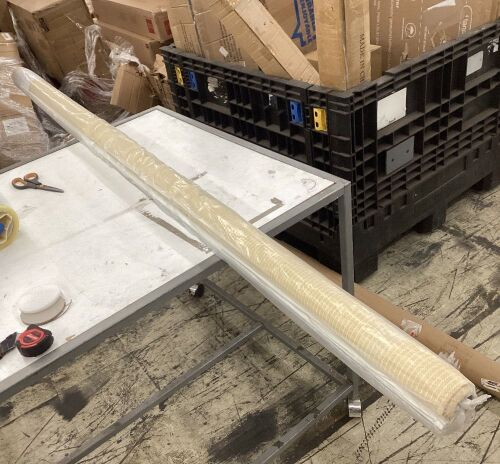 Phi Villa Patio Roller Shade, 90" Wide - Lot 489