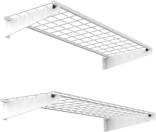Wallmaster 2-Pack Heavy Duty Garage Wall Shelving  - Lot 483