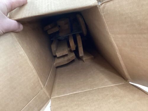 Lot of (2) Folding Wooden Adirondack Chair, Accent Furniture w/ Natural Woodgrain - Uninspected, Open Box  - Lot 403