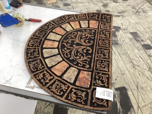 Half Round Door Mat  - Lot 155