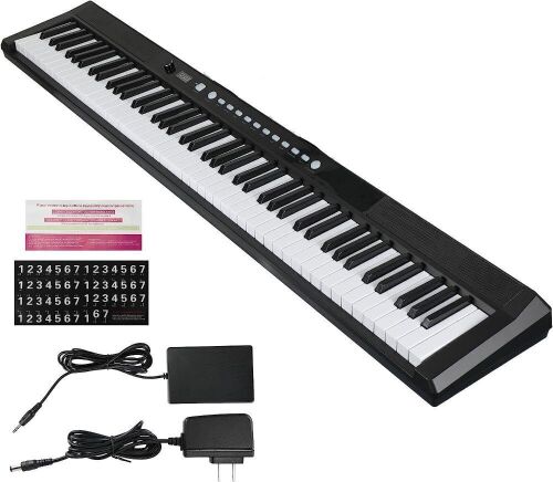 Asmuse 88-Key Full Size Electric Piano Keyboard Set - Lot 44