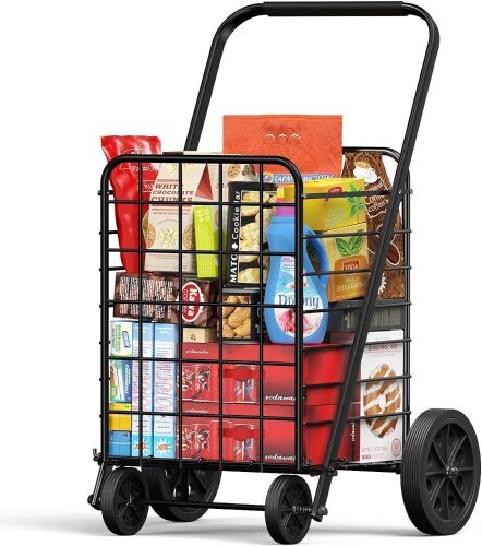Heavy Duty Folding Utility Cart on Wheels - Lot 473