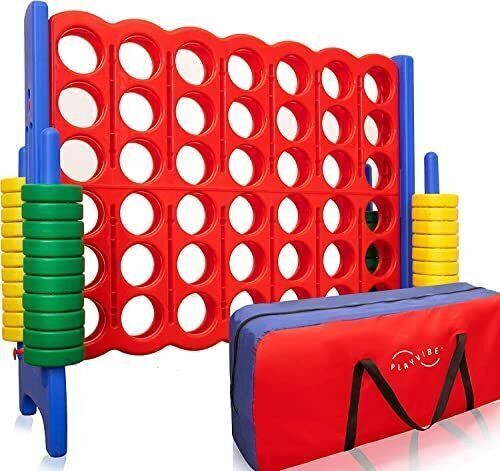 4-to-Score Giant Game Set with Storage Carry Bag, 4' Wide by 4' Tall - Lot 26