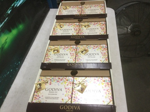 Case of (24) Godiva Assorted Cake Truffles 3.8oz, 9ct - Lot 353