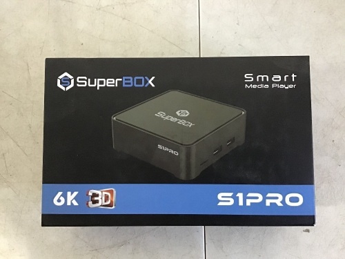 Superbox S1PRO Smart Streaming Media Player - Lot 358