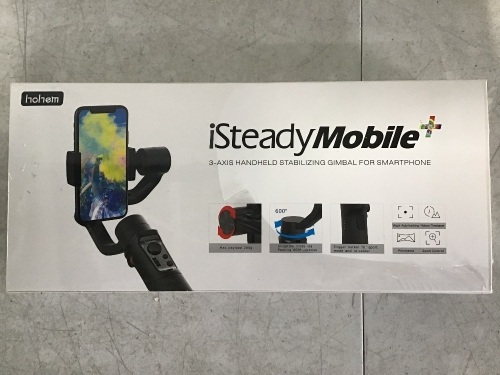 Lot of (2) Hohem iSteady Mobile Plus 3-Axis Stabilizing Gimbal for Smartphones - Lot 434