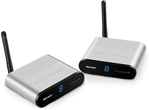 MEASY AV220 2.4GHz Wireless Audio Video Sender   - Lot 629