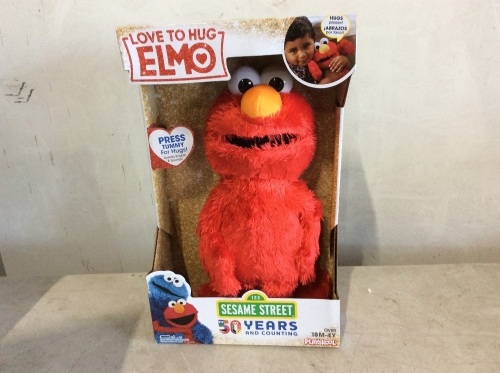 Sesame Street Love to Hug Elmo Talking, Singing, Hugging 14" Plush Toy   - Lot 763