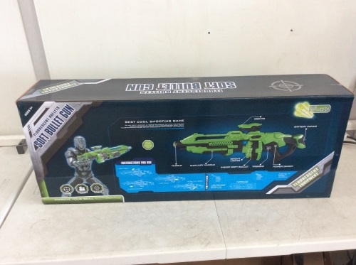 Electric Foam Dart Alien Blaster Toy w/ 40 Glow-in-the-Dark Darts  - Lot 670