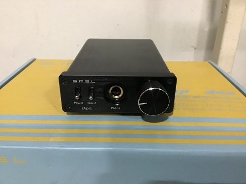 SMSL Audio Sap-II PRO Black Headphone Amplifier  - Lot 421