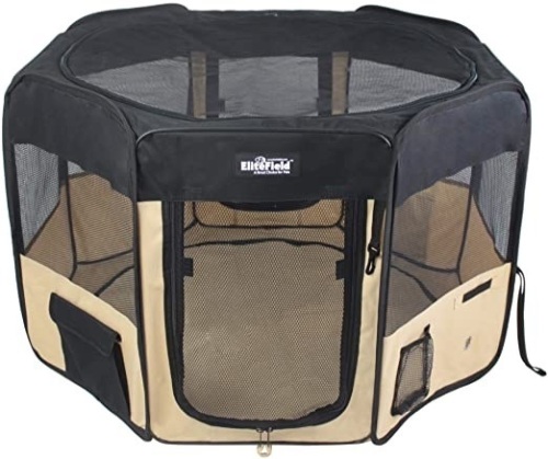 EliteField 2-Door Soft Pet Playpen - Lot 846