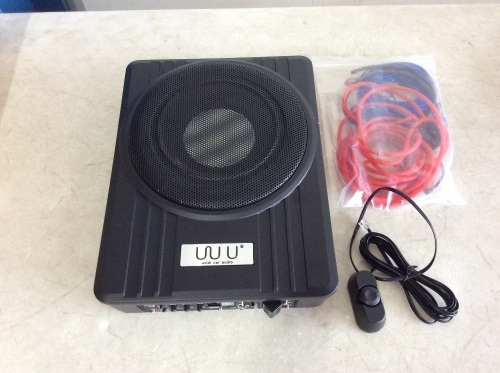WUDI Under-Seat Car Audio Subwoofer Bass Amplifier - Lot 449