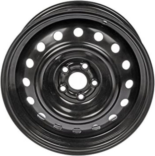 Dorman 939-174 Steel Wheel with Black Painted Finish,16 x 6.5" /5 x 100 mm, 38 mm Offset  - Lot 837