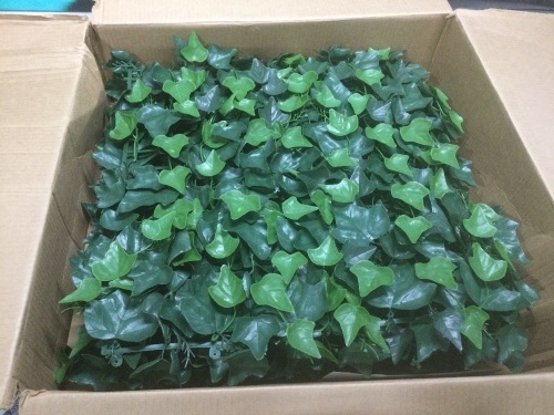 Decorative Artificial Ivy Panels, Set of 4  - Lot 1140
