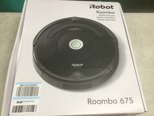 iRobot Roomba 675 Wi-Fi Connected Robot Vacuum - Lot 567