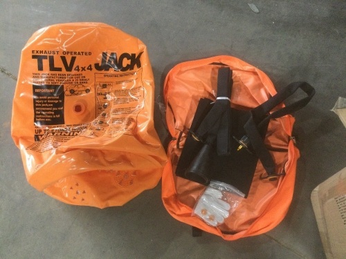 TLV Exhaust Operated Inflatable Car Jack - Lot 265