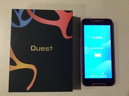 Cubot Quest 5.5-inch Android 9.0 Pie Rugged Smartphone  - Lot 134