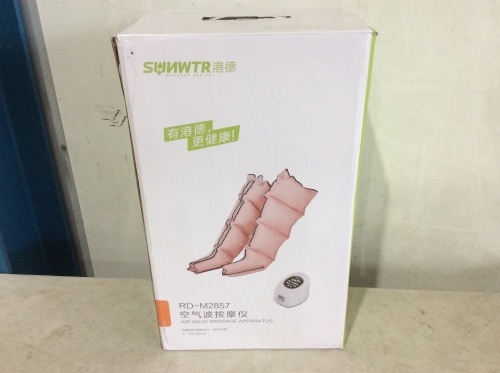 SUNWTR Air Wave Pressure Leg Massager - Lot 852