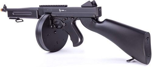 GAME FACE Electric Full/Semi-Auto Airsoft Submachine Gun With Battery And Charger  - Lot 361