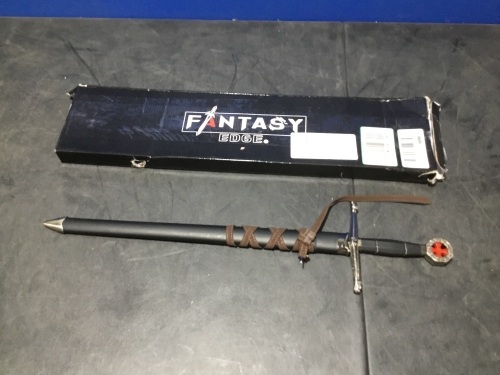 Knights Templar Red Cross Sword - Lot 778