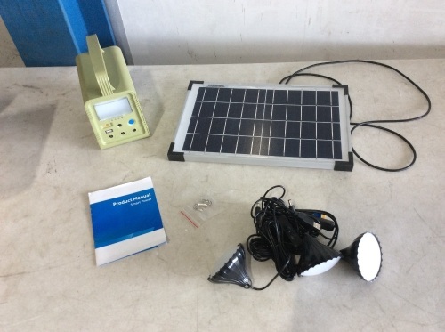 ECO-WORTHY Solar Portable Power System  - Lot 896