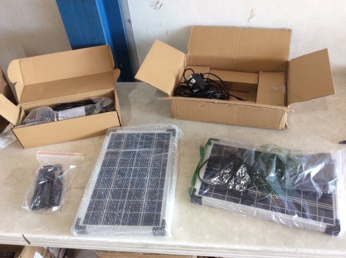ECO-WORTHY Solar Fountain Water Pump Kit - Lot 1019