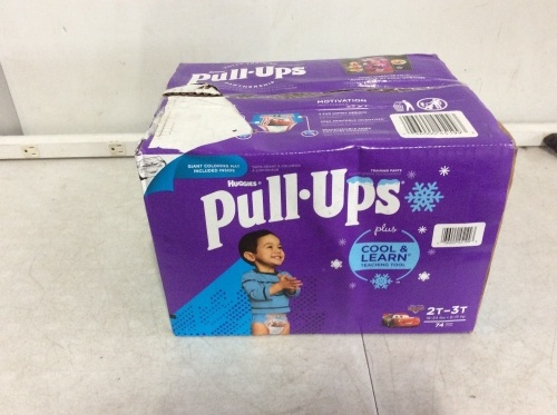 Huggies Pull-Ups Cool & Learn Training Pants, 2T-3T, 74 ct - Lot 260