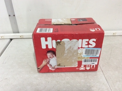 Huggies Little Snugglers Baby Diapers, Newborn, 84 ct - Lot 276