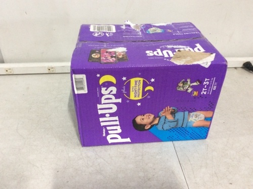 Huggies Pull-Ups Nighttime Training Pants, 2T-3T, 68 ct - Lot 280