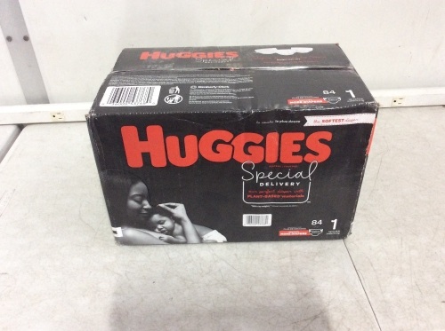 Huggies Special Delivery Hypoallergenic Baby Diapers, Size 1, 84 ct  - Lot 254