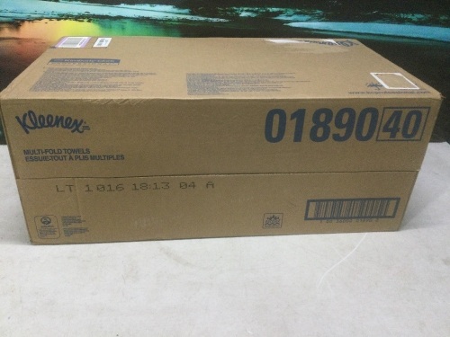 Kleenex Multi-Fold Towels, 16 Packs of 150 - Lot 869