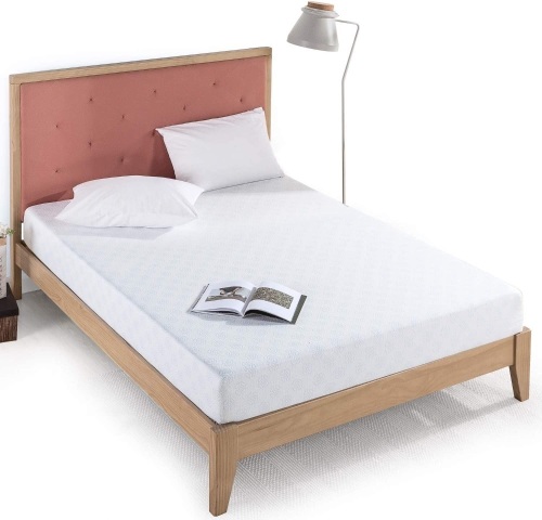 Zinus 8 Inch Gel-Infused Green Tea Memory Foam Mattress, Queen - Lot 153