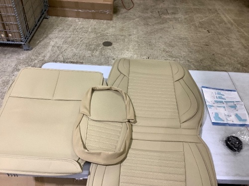 Front Seat covers beige - Lot 201