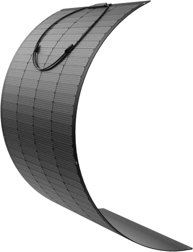 Alrska 180 Watt Flexible Solar Panel, 12 Volt Monocrystalline Semi-Flexible Solar Panels Bendable Mono Off-Grid Charger for Marine, RV, Cabin, Van, Car and Uneven Surfaces - Lot 218