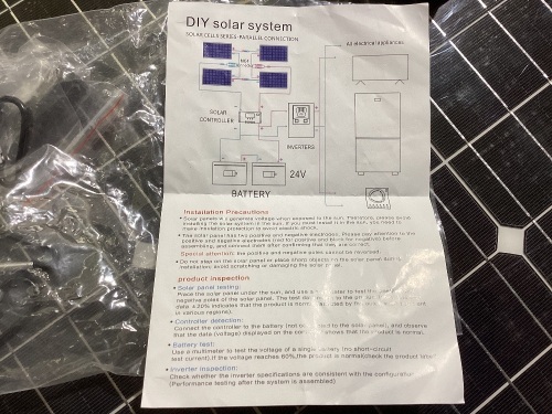 Solar Panel 40 X 26 - Lot 303