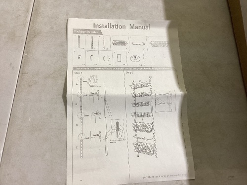 shelf with baskets  - Lot 321
