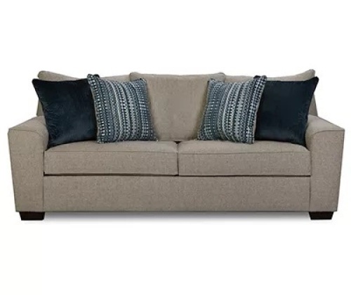 Lane Dharma Cloud Beige Sofa(dirty in a corner) 88"W x 36"D x 39"H  - Lot 48