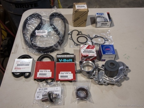 Step by Step Toyota Tacoma Timing Belt Replacement  - Lot 383