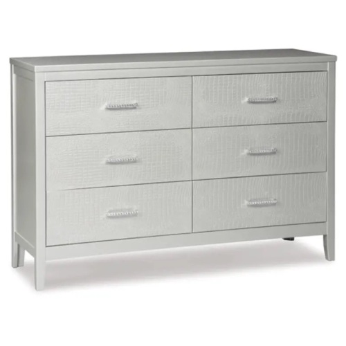 B560-31 Ashley Furniture Olivet Dresser - Silver - Lot 441