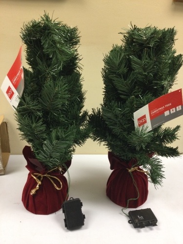 26 Inch Christmas tree with clear leds - Lot 772