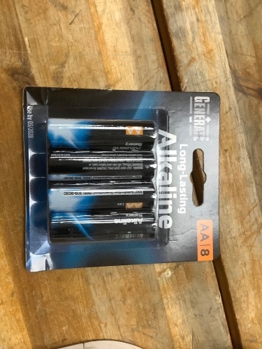 Box of Alkaline AA-8 Batteries - Lot 5789