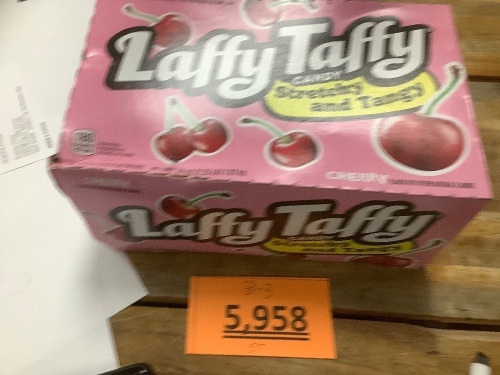 Laffy Taffy Cherry 24 Count  - Lot 5958