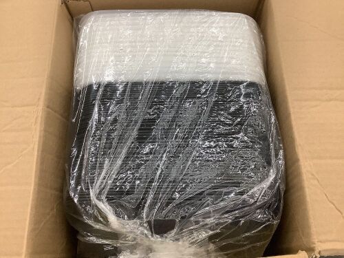32 oz 1 Compartment Reusable Food Containers, 50 Pack  - Lot 485