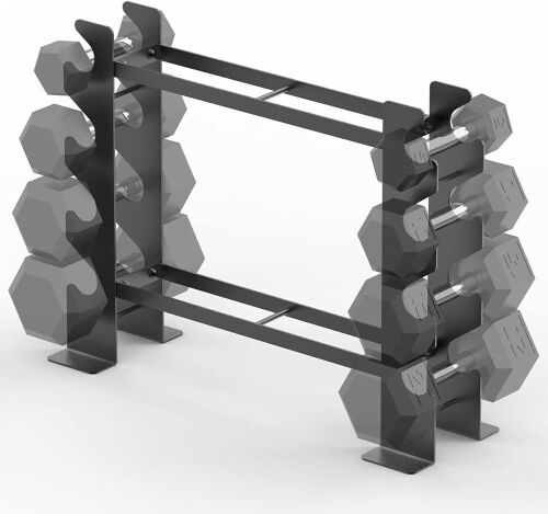JX Fitness Compact Dumbbell Rack  - Lot 635