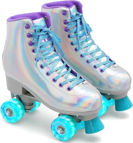 Feetcity High-Top Roller Skates, Size 7  - Lot 694