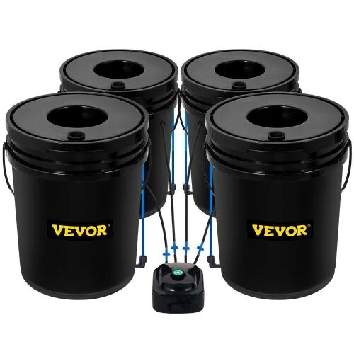 VEVOR Hydroponic 5 Gallon Bucket Grow Kit  - Lot 708
