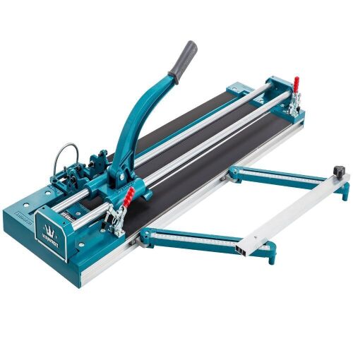 VEVOR 47Inch Double Rail Manual Tile Cutter 3/5 in Cap w/Precise Laser Positioning  - Lot 713