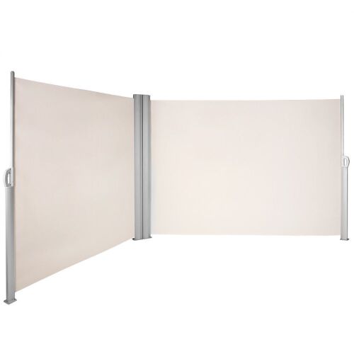 VEVOR Beige Retractable Side Awning 71x236'' Full Aluminum Rust-Proof  - Lot 735