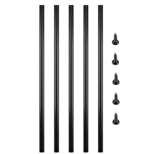 VEVOR 36 in. x 0.75 in. Aluminum Alloy Deck Balusters, 51-Pack - Lot 736
