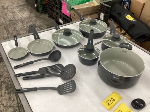 Mueller Pots and Pans Set - Lot 223